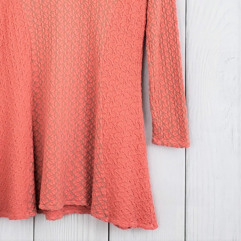 TIANELLO by STEVE BARRAZA sz S Coral Payton Tunic - Picture 3 of 6